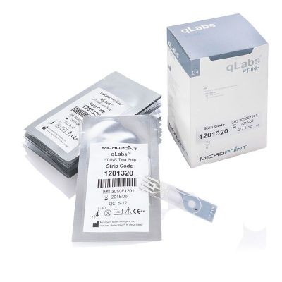Micropoint Biotechnologies Тест-полоска qLabs PT-INR Test Strip 24шт/упаковка