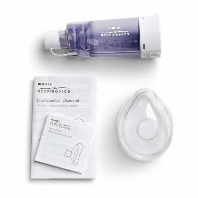 Philips Respironics OptiChamber Diamond с детской маской