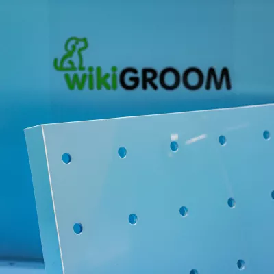 Ванна для груминга wikiGROOM DEEP с 3-мя уровнями высоты поддона