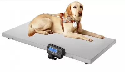 Весы ветеринарные wikiVET PRO 103 x 53 см до 200 кг с дисплеем